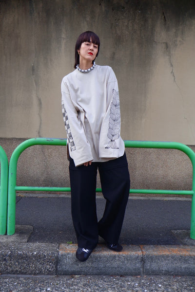 画像をギャラリービューアに読み込む, Mediam ×「STAMP DOODLE」Pullover