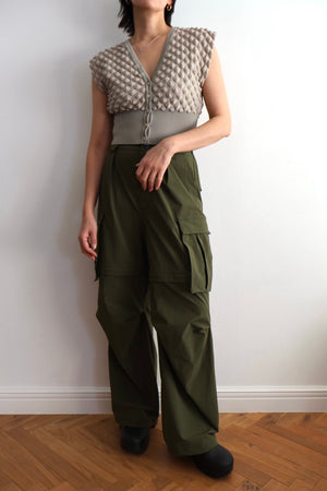 Scale Like knit vest