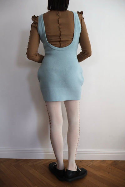 画像をギャラリービューアに読み込む, 2way Form Mini knit dress