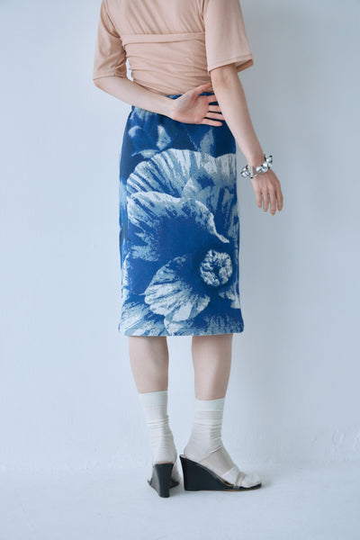 画像をギャラリービューアに読み込む, Photo Knit Skirt