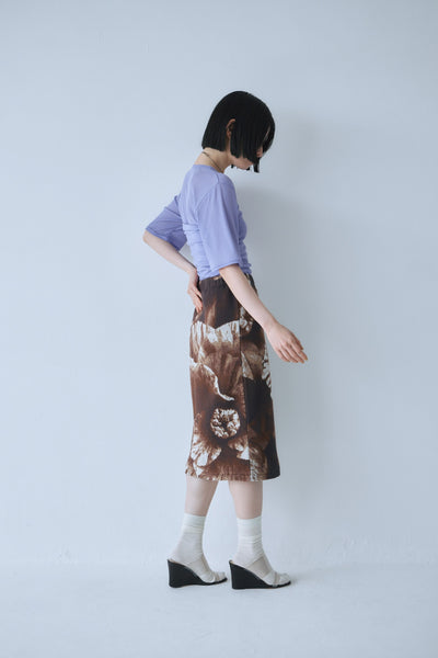 画像をギャラリービューアに読み込む, Photo Knit Skirt