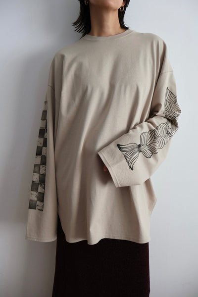 画像をギャラリービューアに読み込む, Mediam ×「STAMP DOODLE」Pullover