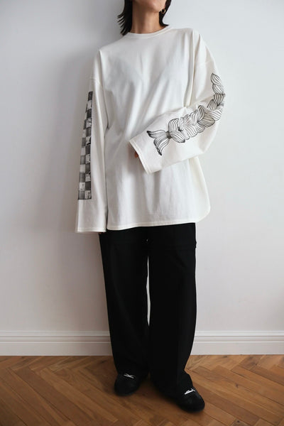 画像をギャラリービューアに読み込む, Mediam ×「STAMP DOODLE」Pullover