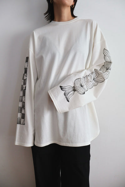 画像をギャラリービューアに読み込む, Mediam ×「STAMP DOODLE」Pullover