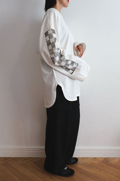 画像をギャラリービューアに読み込む, Mediam ×「STAMP DOODLE」Pullover