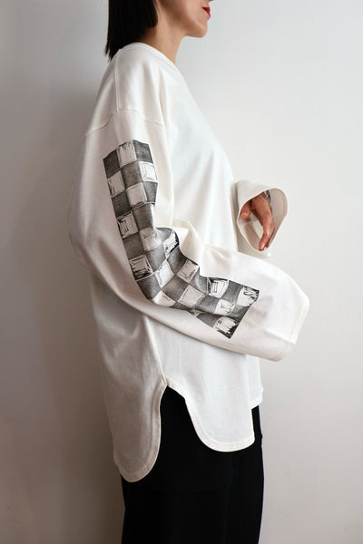 画像をギャラリービューアに読み込む, Mediam ×「STAMP DOODLE」Pullover