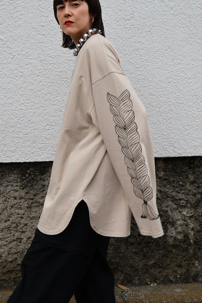 画像をギャラリービューアに読み込む, Mediam ×「STAMP DOODLE」Pullover