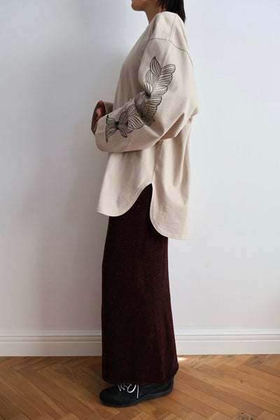 画像をギャラリービューアに読み込む, Mediam ×「STAMP DOODLE」Pullover