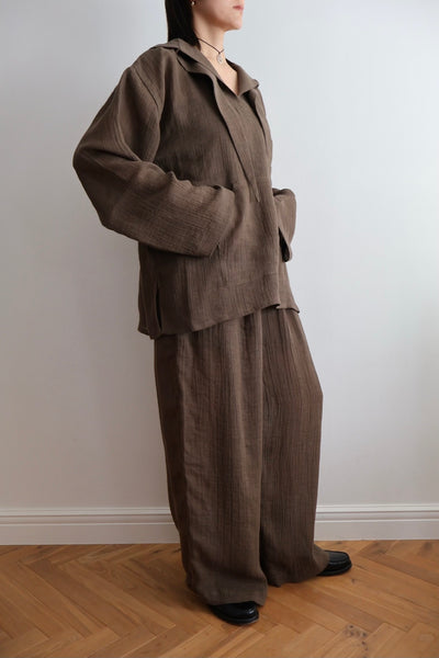 Load image into Gallery viewer, Sheer Linen Hoodie