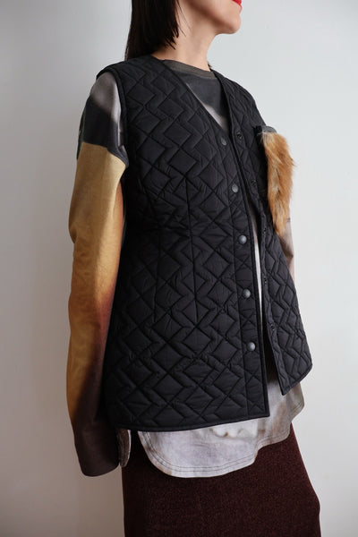 画像をギャラリービューアに読み込む, Reversible Craft Fur Pocket Vest