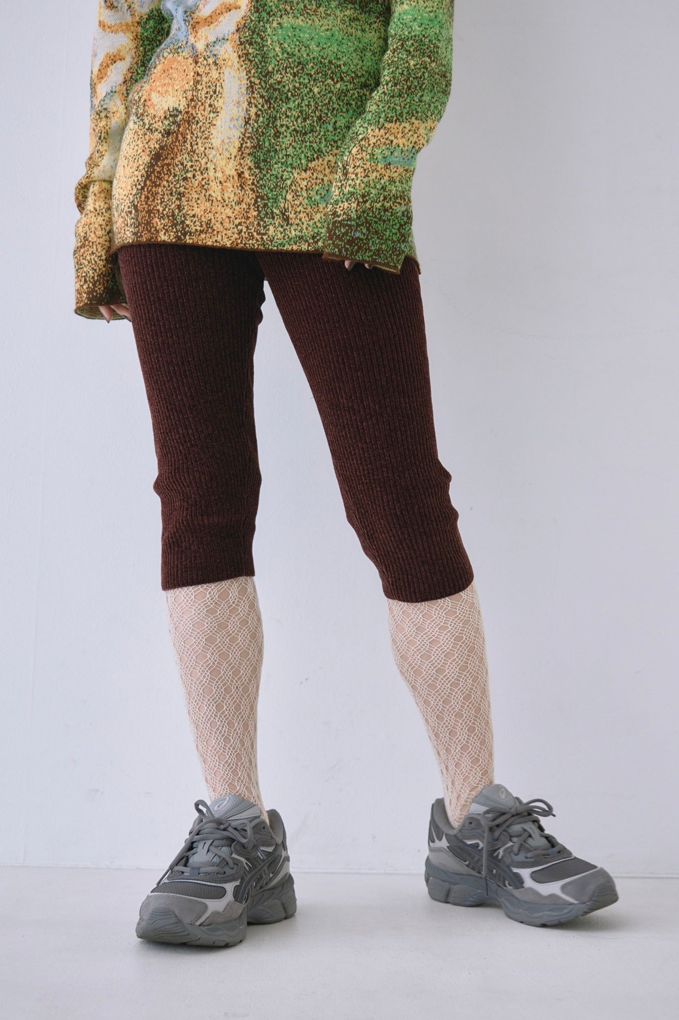 Mediam♡Mole Knit Half Pants 新品未使用 Mole Knit Half Pants – Mediam
