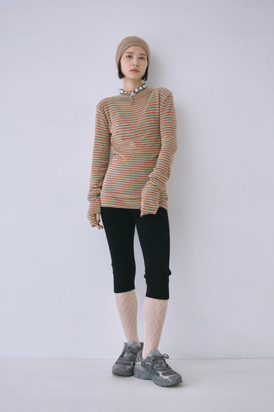 画像をギャラリービューアに読み込む, Mole Knit Half Pants