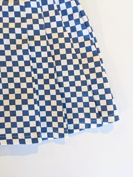Load image into Gallery viewer, Kids checkered Pants Skirt