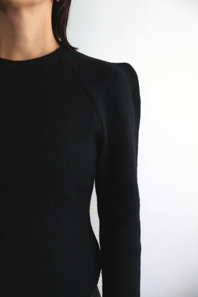 画像をギャラリービューアに読み込む, Wool Knit Bodysuit Like Pullover