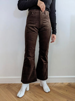 Corduroy Boot Cut Pants