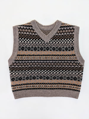 Kids Jacquard Vest