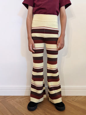 Kids Rib Border Bell Bottoms