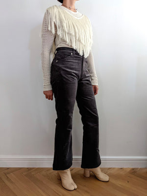 Corduroy Boot Cut Pants