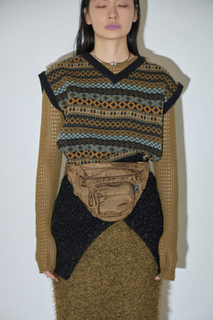 Jacquard Vest