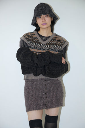 Jacquard Vest