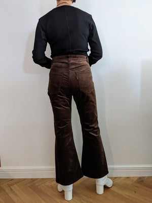 Corduroy Boot Cut Pants