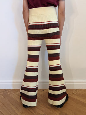 Kids Rib Border Bell Bottoms