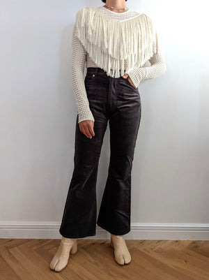 Corduroy Boot Cut Pants