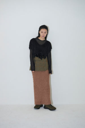 Fringe Maxi skirt
