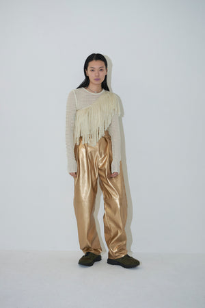 fake leather pants