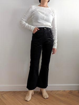 Corduroy Boot Cut Pants