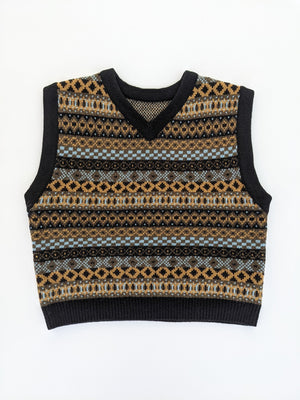 Kids Jacquard Vest