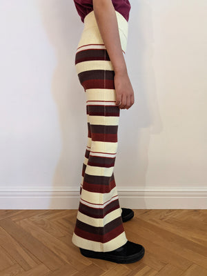 Kids Rib Border Bell Bottoms