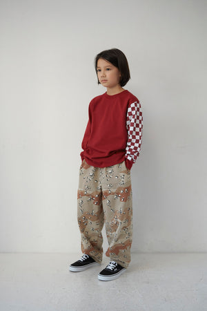 Kids Easy Big Pants - Desert Camo