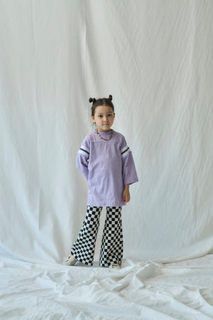 Kids Checkered Bell Bottoms