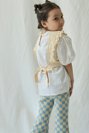 Kids Checkered Bell Bottoms