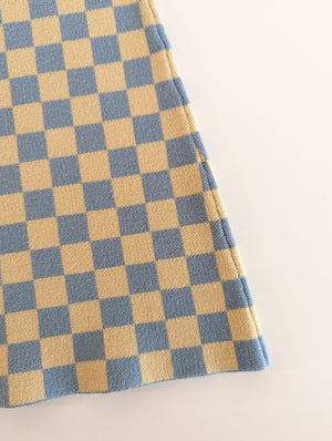 Kids Checkered Bell Bottoms