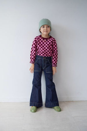 RESTOCK - Kids Checkered Tops