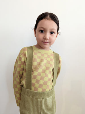 RESTOCK - Kids Checkered Tops