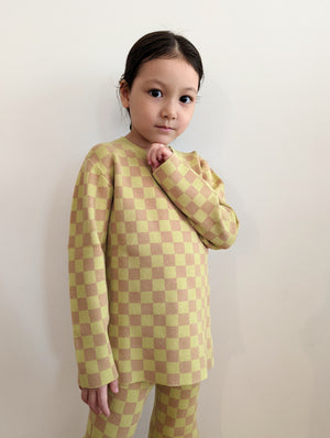 RESTOCK - Kids Checkered Tops
