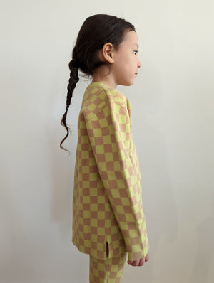RESTOCK - Kids Checkered Tops