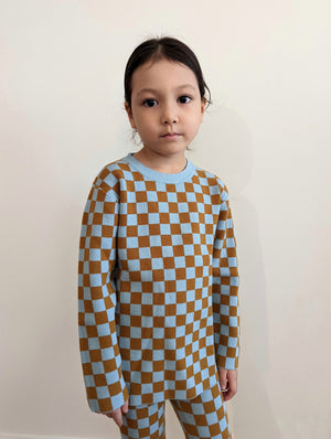 RESTOCK - Kids Checkered Tops