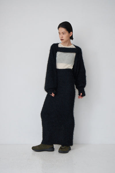 Load image into Gallery viewer, Fringe Maxi skirt
