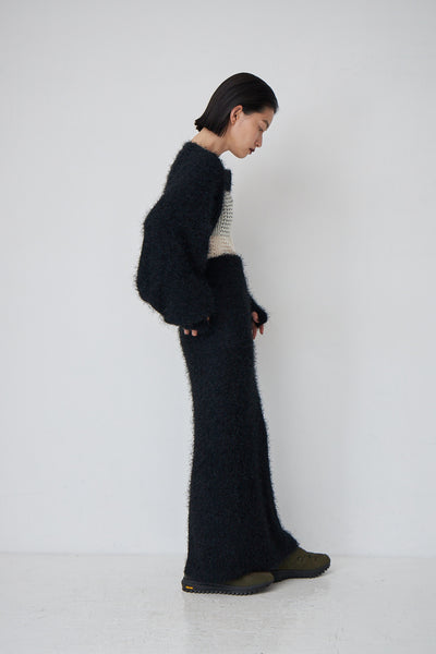 Load image into Gallery viewer, Fringe Maxi skirt
