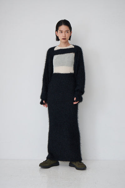 Load image into Gallery viewer, Fringe Maxi skirt
