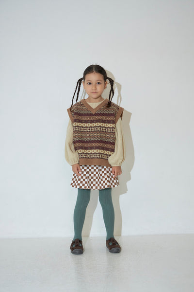 Load image into Gallery viewer, Kids Jacquard Vest
