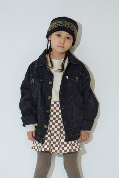 画像をギャラリービューアに読み込む, Kids Denim Jacket
