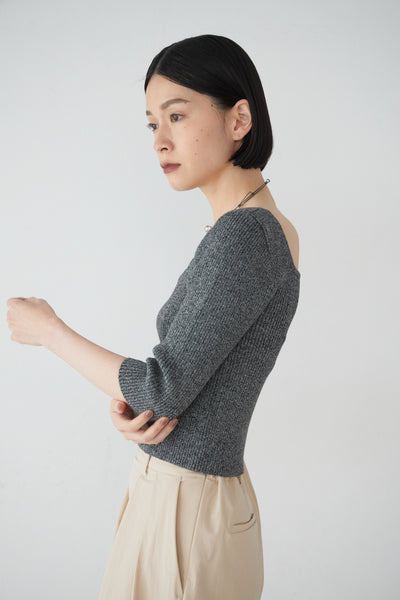 Load image into Gallery viewer, 2Way Rib Knit Tops
