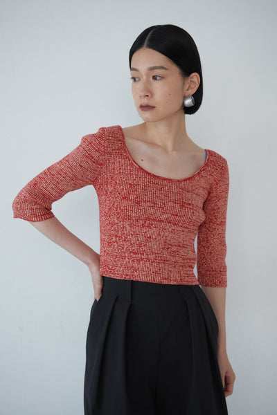 Load image into Gallery viewer, 2Way Rib Knit Tops
