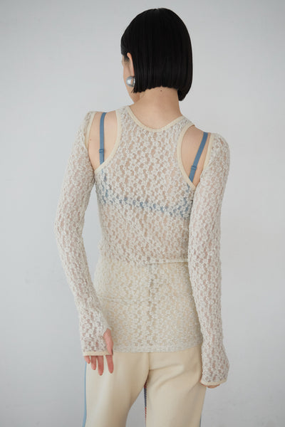 Load image into Gallery viewer, Stretch Lace Tops &amp; Sleeve
