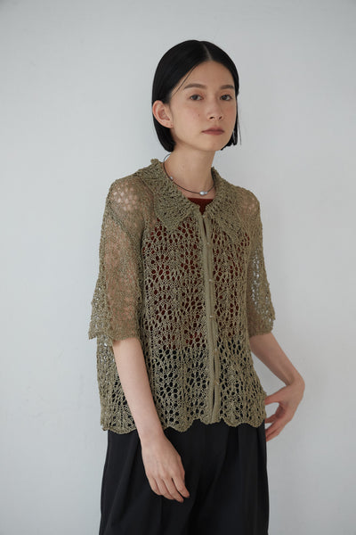 Load image into Gallery viewer, Knit Lace Shirts
